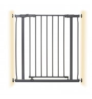 Varnostna vrata Dreambaby Ava (75 - 81 cm) kovinska ogljeno siva - brez vrtanja
